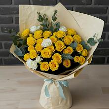 Букет цветов из:  Розы в Кондопоге