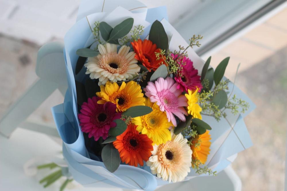 Букет цветов из: Герберы в Кондопоге