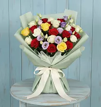 Букет цветов из:  Розы в Кондопоге