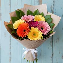 Букет цветов из:  Герберы в Кондопоге