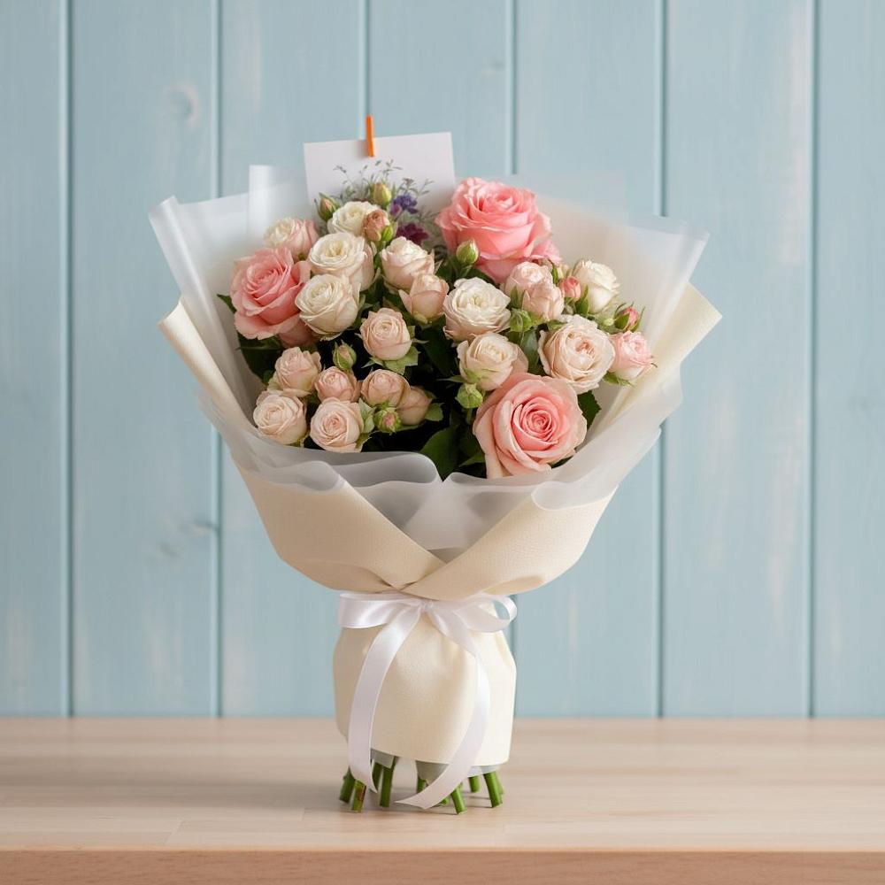 Букет цветов из: Розы в Кондопоге