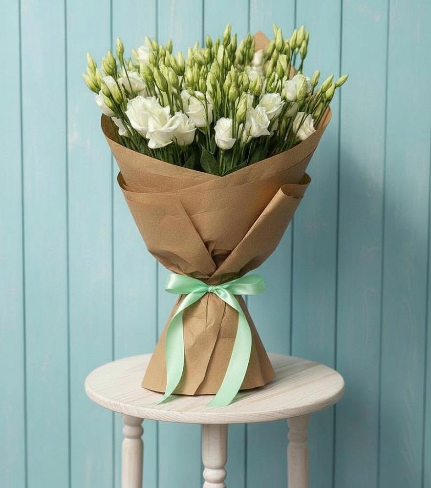 Букет цветов из: Лизиантусы в Кондопоге