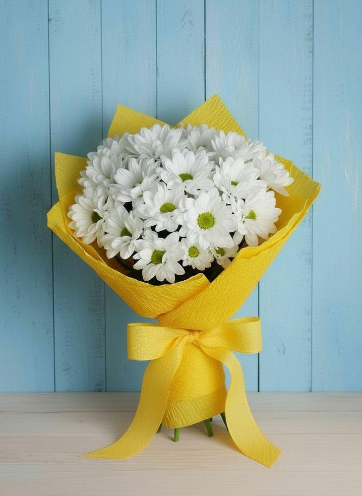 Букет цветов из: Хризантемы в Кондопоге