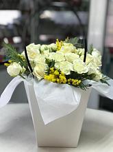Цветочная композиция из Розы  в Кондопоге